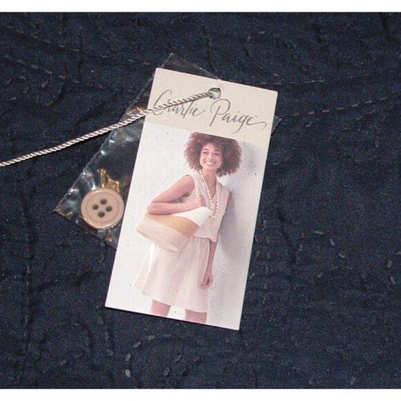 NEW NWT Tan Striped Sz Small Drawstring Waist Soft Stretchy Knee Length Dress - Picture 5 of 5